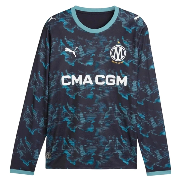 Olympique Marseille Virallinen Vieraspelipaita Miehet 2026/27 Pitkähihainen Olympique Marseille Virallinen Vieraspelipaita Miehet 2026/27 Pitkähihainen