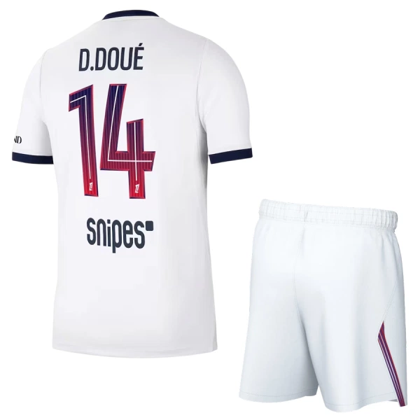 Paris Saint-Germain Desire Doue 14 Virallinen Vieraspelipaita Lapset 2026/27 Paris Saint-Germain Desire Doue 14 Virallinen Vieraspelipaita Lapset 2026/27