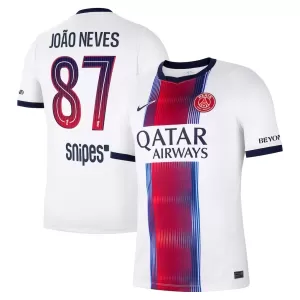 Paris Saint-Germain Joao Neves 87 Virallinen Vieraspelipaita Miehet 2026/27