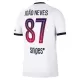 Paris Saint-Germain Joao Neves 87 Virallinen Vieraspelipaita Miehet 2026/27