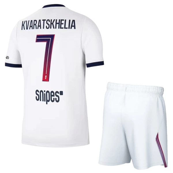 Paris Saint-Germain Kvaratskhelia 7 Virallinen Vieraspelipaita Lapset 2026/27 Paris Saint-Germain Kvaratskhelia 7 Virallinen Vieraspelipaita Lapset 2026/27