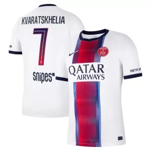 Paris Saint-Germain Kvaratskhelia 7 Virallinen Vieraspelipaita Miehet 2026/27