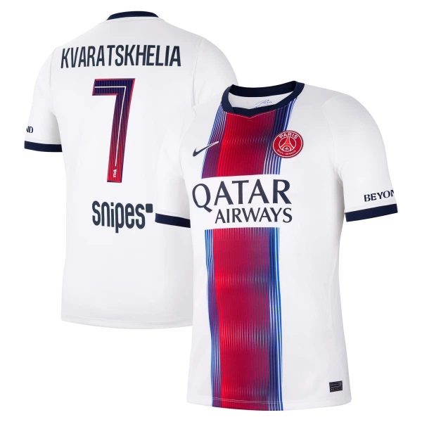 Paris Saint-Germain Kvaratskhelia 7 Virallinen Vieraspelipaita Miehet 2026/27 Paris Saint-Germain Kvaratskhelia 7 Virallinen Vieraspelipaita Miehet 2026/27