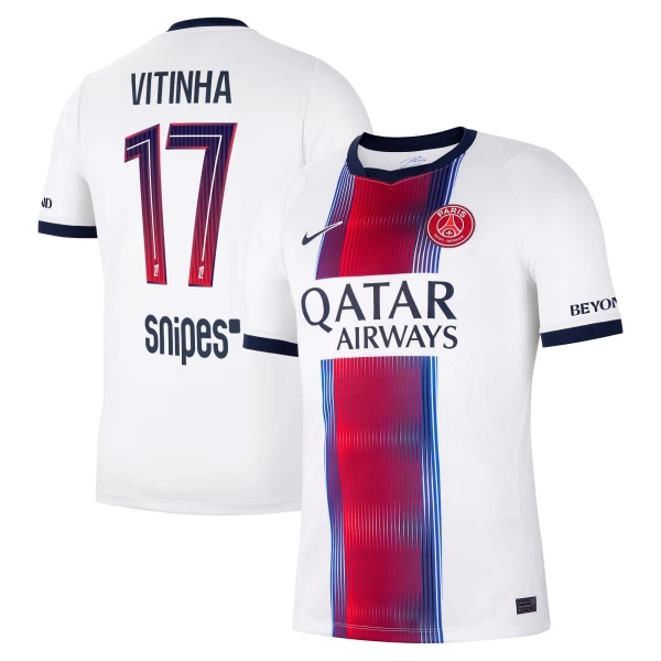 Paris Saint-Germain Vitinha 17 Virallinen Vieraspelipaita Miehet 2026/27 Paris Saint-Germain Vitinha 17 Virallinen Vieraspelipaita Miehet 2026/27