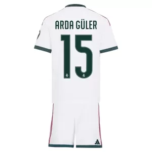 Real Madrid Arda Guler 15 Virallinen Kotipelipaita Lapset 2026/27