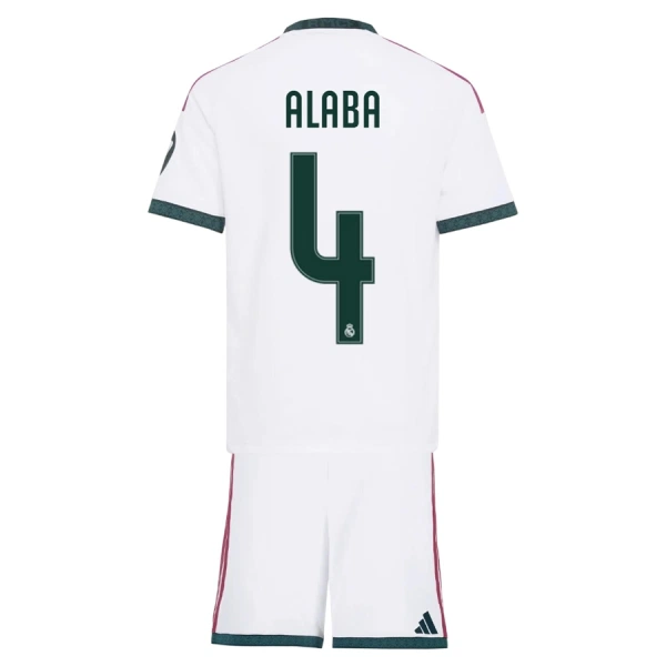 Real Madrid David Alaba 4 Virallinen Kotipelipaita Lapset 2026/27 Real Madrid David Alaba 4 Virallinen Kotipelipaita Lapset 2026/27