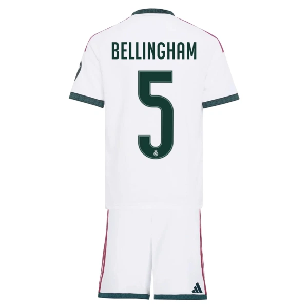 Real Madrid Jude Bellingham 5 Virallinen Kotipelipaita Lapset 2026/27 Real Madrid Jude Bellingham 5 Virallinen Kotipelipaita Lapset 2026/27
