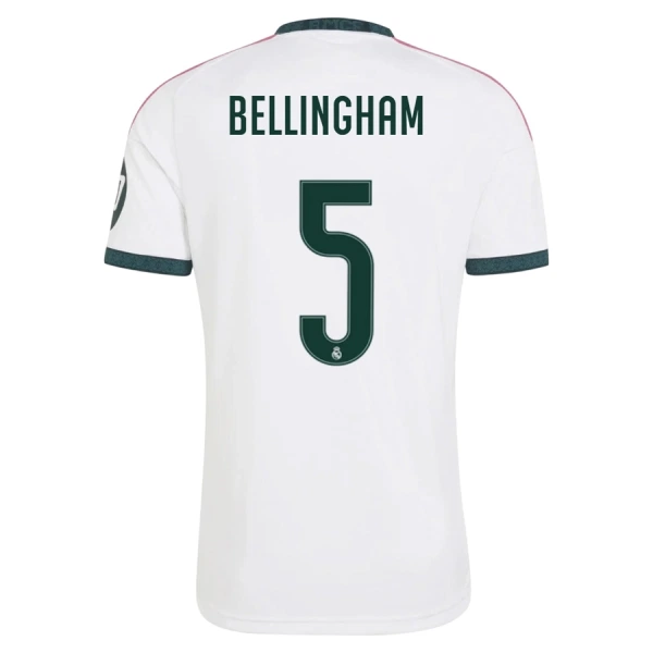 Real Madrid Jude Bellingham 5 Virallinen Kotipelipaita Miehet 2026/27 Real Madrid Jude Bellingham 5 Virallinen Kotipelipaita Miehet 2026/27