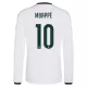 Real Madrid Kylian Mbappé 10 Virallinen Kotipelipaita Miehet 2026/27 Pitkähihainen Real Madrid Kylian Mbappé 10 Virallinen Kotipelipaita Miehet 2026/27 Pitkähihainen