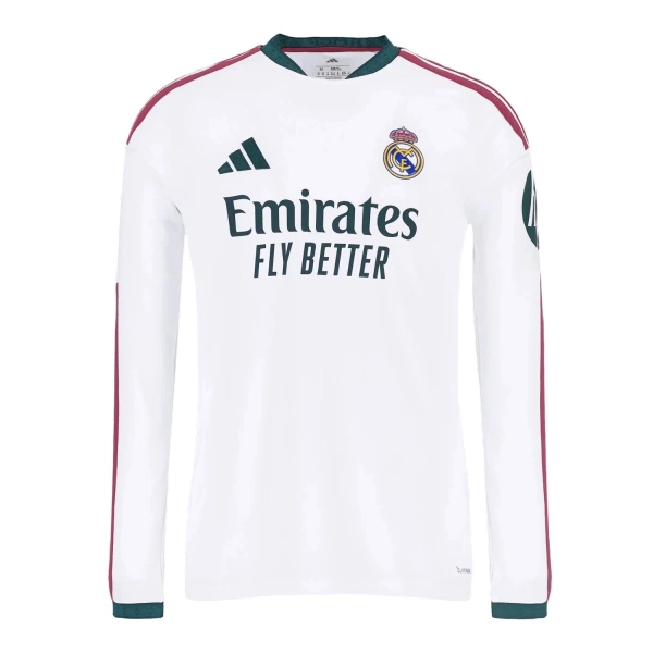 Real Madrid Kylian Mbappé 10 Virallinen Kotipelipaita Miehet 2026/27 Pitkähihainen
