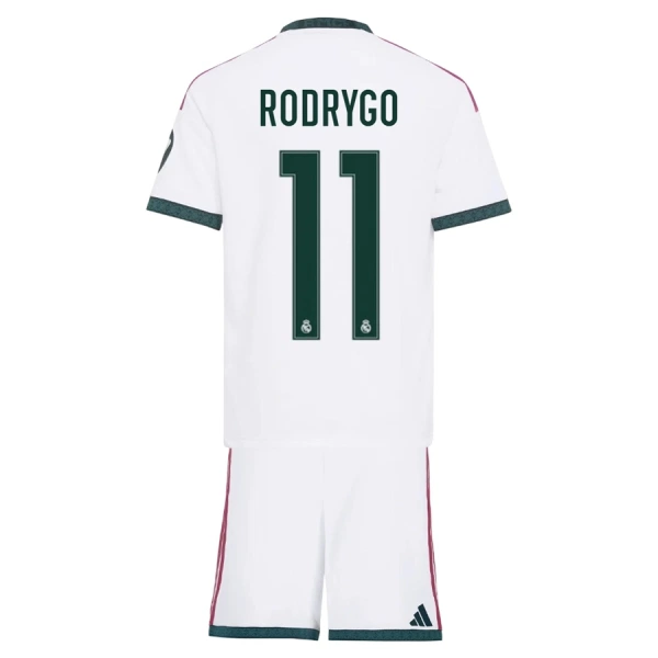 Real Madrid Rodrygo Goes 11 Virallinen Kotipelipaita Lapset 2026/27 Real Madrid Rodrygo Goes 11 Virallinen Kotipelipaita Lapset 2026/27