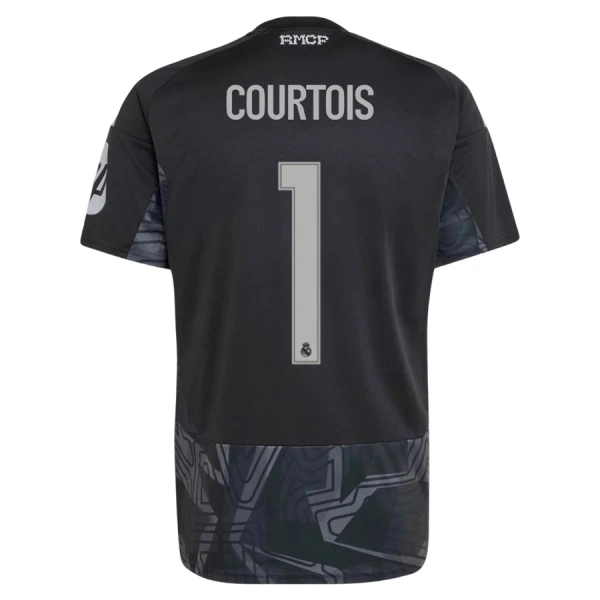 Real Madrid Thibaut Courtois 1 Maalivahdin Virallinen Kotipelipaita Miehet 2026/27 Real Madrid Thibaut Courtois 1 Maalivahdin Virallinen Kotipelipaita Miehet 2026/27