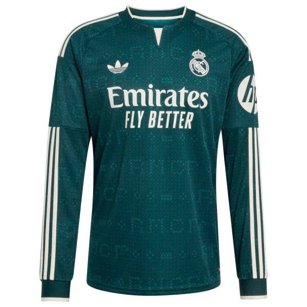 Real Madrid Virallinen Vieraspelipaita Miehet 2026/27 Pitkähihainen Real Madrid Virallinen Vieraspelipaita Miehet 2026/27 Pitkähihainen