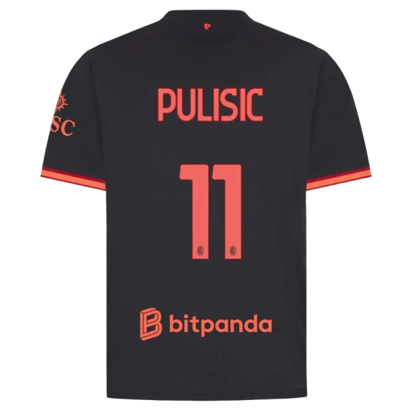 AC Milan Christian Pulišić 11 Virallinen Kolmas Pelipaita Miehet 2026/27 AC Milan Christian Pulišić 11 Virallinen Kolmas Pelipaita Miehet 2026/27