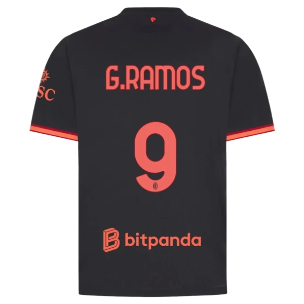 AC Milan G. Ramos 9 Virallinen Kolmas Pelipaita Miehet 2026/27 AC Milan G. Ramos 9 Virallinen Kolmas Pelipaita Miehet 2026/27