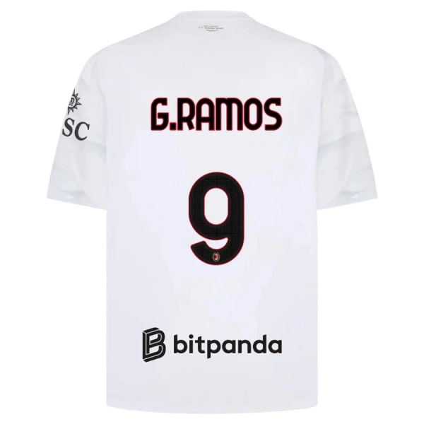 AC Milan G. Ramos 9 Virallinen Vieraspelipaita Miehet 2026/27 AC Milan G. Ramos 9 Virallinen Vieraspelipaita Miehet 2026/27