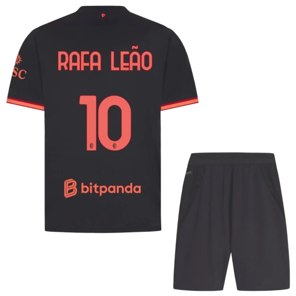 AC Milan Rafael Leão 10 Virallinen Kolmas Pelipaita Lapset 2026/27 AC Milan Rafael Leão 10 Virallinen Kolmas Pelipaita Lapset 2026/27