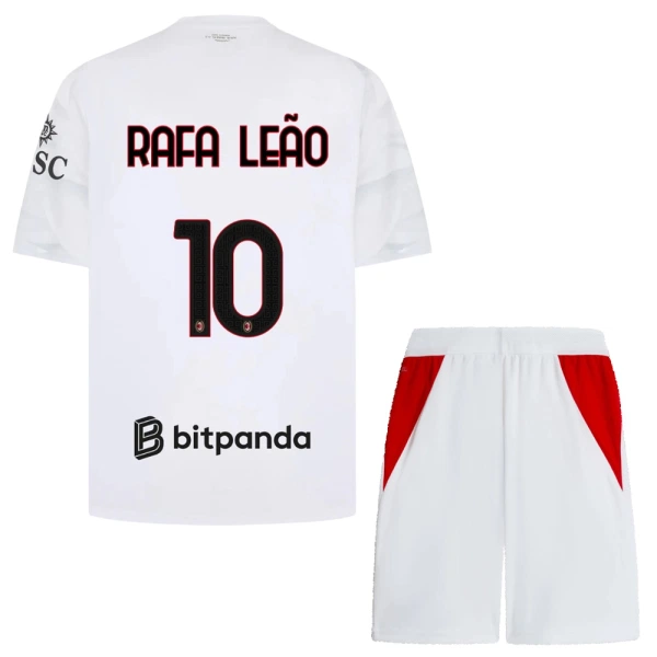 AC Milan Rafael Leão 10 Virallinen Vieraspelipaita Lapset 2026/27 AC Milan Rafael Leão 10 Virallinen Vieraspelipaita Lapset 2026/27