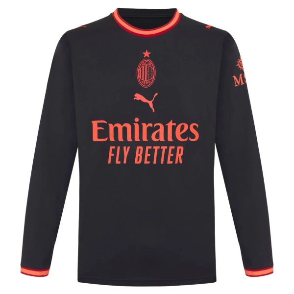 AC Milan Virallinen Kolmas Pelipaita Miehet 2026/27 Pitkähihainen AC Milan Virallinen Kolmas Pelipaita Miehet 2026/27 Pitkähihainen