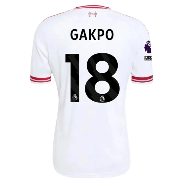 Liverpool Cody Gakpo 18 Virallinen Vieraspelipaita Miehet 2026/27 Liverpool Cody Gakpo 18 Virallinen Vieraspelipaita Miehet 2026/27