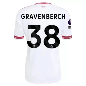 Liverpool Gravenberch 38 Virallinen Vieraspelipaita Miehet 2026/27