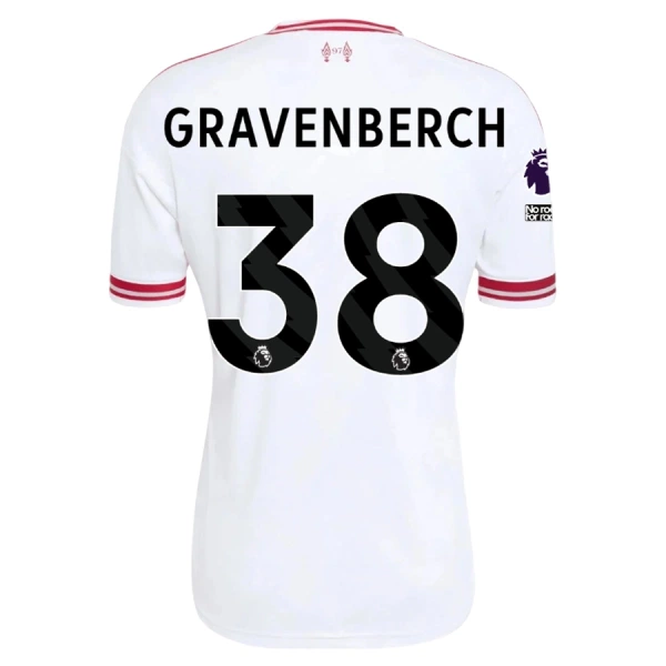 Liverpool Gravenberch 38 Virallinen Vieraspelipaita Miehet 2026/27 Liverpool Gravenberch 38 Virallinen Vieraspelipaita Miehet 2026/27