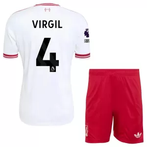 Liverpool Virgil van Dijk 4 Virallinen Vieraspelipaita Lapset 2026/27