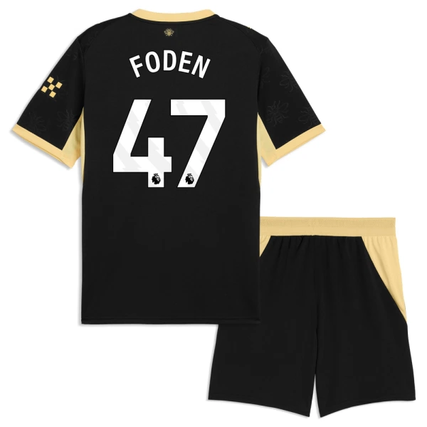 Manchester City Phil Foden 47 Virallinen Vieraspelipaita Lapset 2026/27