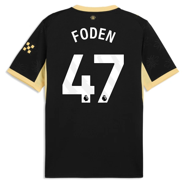 Manchester City Phil Foden 47 Virallinen Vieraspelipaita Miehet 2026/27 Manchester City Phil Foden 47 Virallinen Vieraspelipaita Miehet 2026/27