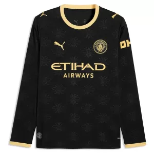 Manchester City Virallinen Vieraspelipaita Miehet 2026/27 Pitkähihainen