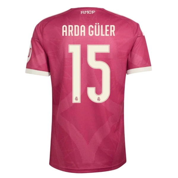 Real Madrid Arda Guler 15 Virallinen Kolmas Pelipaita Miehet 2026/27 Real Madrid Arda Guler 15 Virallinen Kolmas Pelipaita Miehet 2026/27