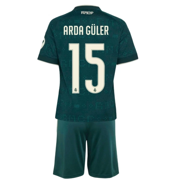 Real Madrid Arda Guler 15 Virallinen Vieraspelipaita Lapset 2026/27 Real Madrid Arda Guler 15 Virallinen Vieraspelipaita Lapset 2026/27