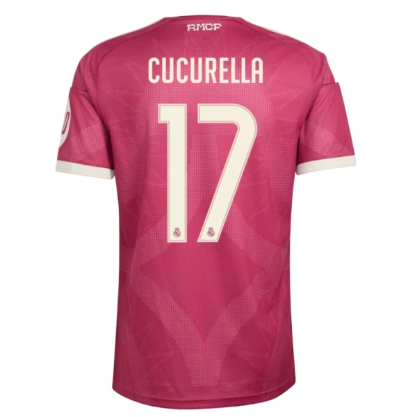 Real Madrid Cucurella 17 Virallinen Kolmas Pelipaita Miehet 2026/27 Real Madrid Cucurella 17 Virallinen Kolmas Pelipaita Miehet 2026/27