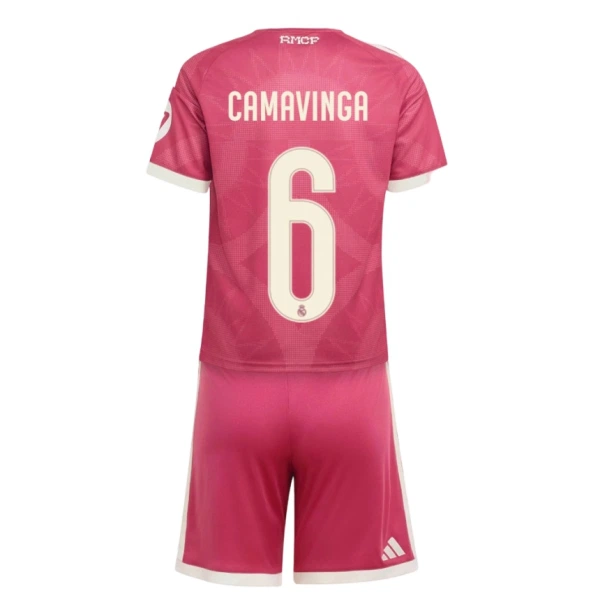 Real Madrid Eduardo Camavinga 6 Virallinen Kolmas Pelipaita Lapset 2026/27 Real Madrid Eduardo Camavinga 6 Virallinen Kolmas Pelipaita Lapset 2026/27