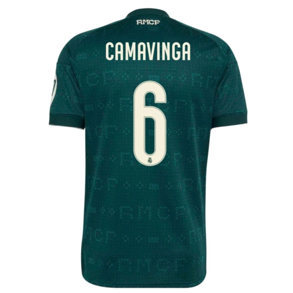 Real Madrid Eduardo Camavinga 6 Virallinen Vieraspelipaita Miehet 2026/27 Real Madrid Eduardo Camavinga 6 Virallinen Vieraspelipaita Miehet 2026/27