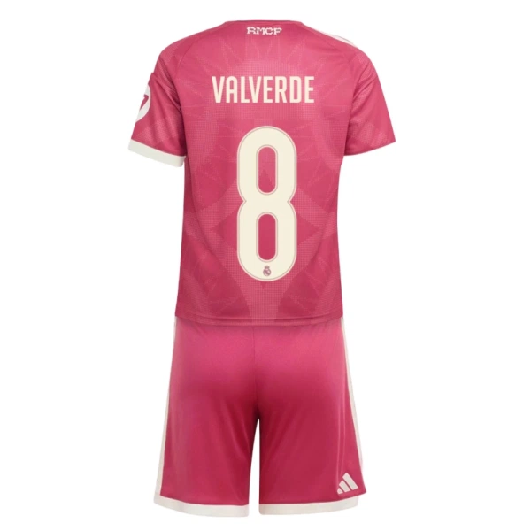 Real Madrid Federico Valverde 8 Virallinen Kolmas Pelipaita Lapset 2026/27 Real Madrid Federico Valverde 8 Virallinen Kolmas Pelipaita Lapset 2026/27