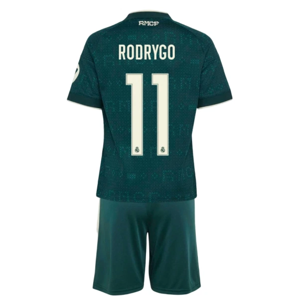 Real Madrid Rodrygo Goes 11 Virallinen Vieraspelipaita Lapset 2026/27 Real Madrid Rodrygo Goes 11 Virallinen Vieraspelipaita Lapset 2026/27