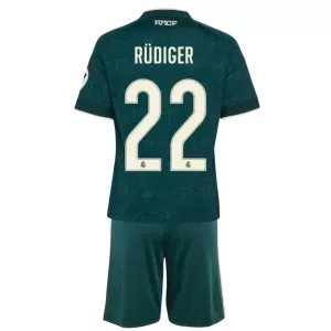 Real Madrid Rudiger 22 Virallinen Vieraspelipaita Lapset 2026/27