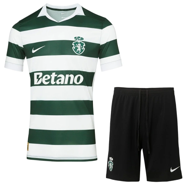 Sporting CP Virallinen Kotipelipaita Lapset 2026/27 Sporting CP Virallinen Kotipelipaita Lapset 2026/27