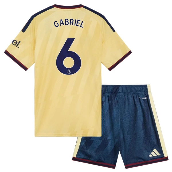 Arsenal Gabriel 6 Virallinen Kolmas Pelipaita Lapset 2026/27 Arsenal Gabriel 6 Virallinen Kolmas Pelipaita Lapset 2026/27
