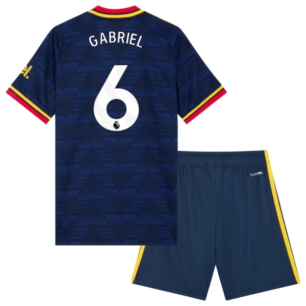 Arsenal Gabriel 6 Virallinen Vieraspelipaita Lapset 2026/27 Arsenal Gabriel 6 Virallinen Vieraspelipaita Lapset 2026/27