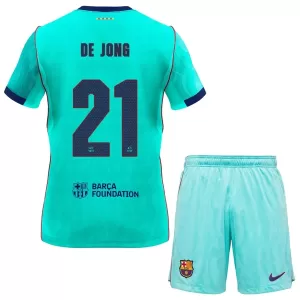 FC Barcelona Frenkie de Jong 21 Virallinen Kolmas Pelipaita Lapset 2026/27