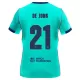 FC Barcelona Frenkie de Jong 21 Virallinen Kolmas Pelipaita Miehet 2026/27