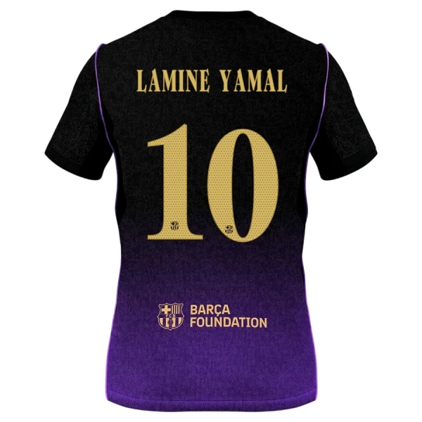FC Barcelona Lamine Yamal 10 Virallinen Vieraspelipaita Lapset 2026/27