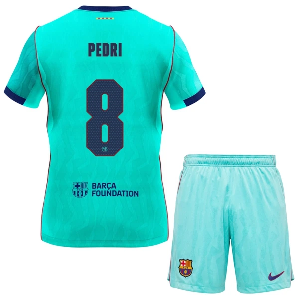 FC Barcelona Pedri 8 Virallinen Kolmas Pelipaita Lapset 2026/27 FC Barcelona Pedri 8 Virallinen Kolmas Pelipaita Lapset 2026/27