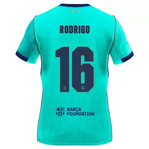 FC Barcelona Rodrigo Hernández 16 Virallinen Kolmas Pelipaita Miehet 2026/27