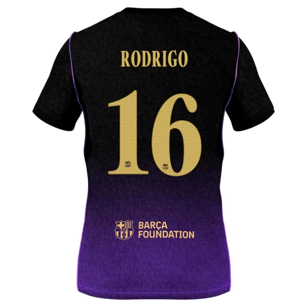 FC Barcelona Rodrigo Hernández 16 Virallinen Vieraspelipaita Lapset 2026/27