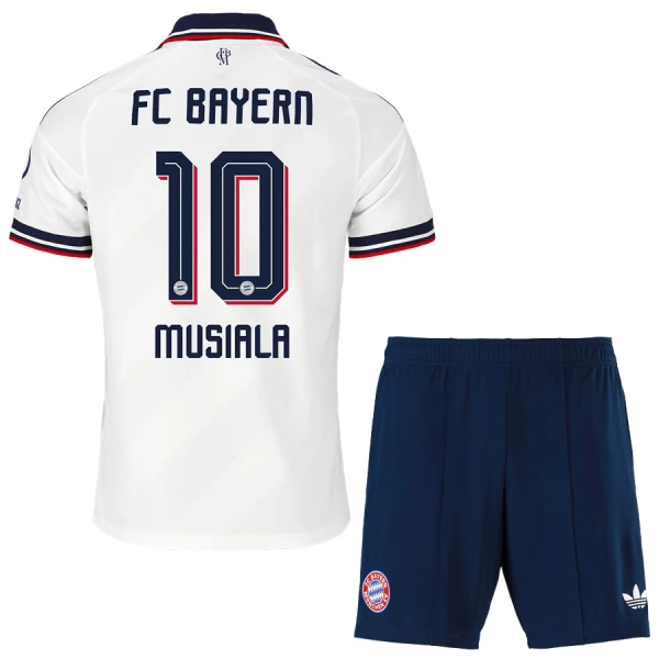 FC Bayern München Jamal Musiala 10 Virallinen Vieraspelipaita Lapset 2026/27 FC Bayern München Jamal Musiala 10 Virallinen Vieraspelipaita Lapset 2026/27