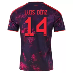 FC Bayern München Luis Díaz 14 Virallinen Kolmas Pelipaita Miehet 2026/27