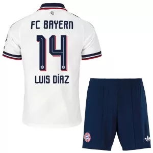 FC Bayern München Luis Díaz 14 Virallinen Vieraspelipaita Lapset 2026/27